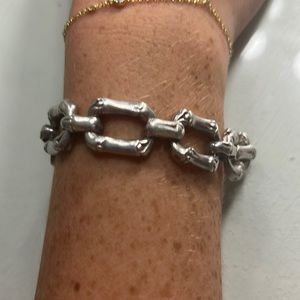 David yurman silver chain bracelet.